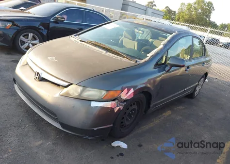 2008 Honda Civic Lx from USA, damaged, VIN 1HGFA16528L022108
